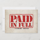 Search for paid cards Paid in full