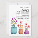 Search for flower pot invitations For her