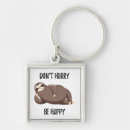 Search for funny sloth key rings Quote