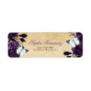 Search for quinceanera return address labels Floral