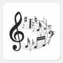 Search for shape note stickers Music