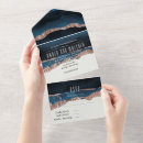 Search for navy and rose gold wedding invitations Agate