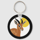 Search for gazelle round key rings Deer