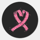 Search for breast cancer heart ribbon stickers Survivor