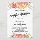 Search for couples shower wedding invitations Floral