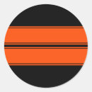 Search for orange stripe stickers Black