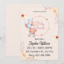 Search for brown and blue baby shower invitations For kids