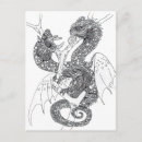Search for fantasy dragon postcards Mythological