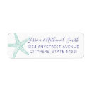 Search for starfish beach return address labels Seashell