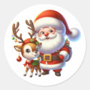 Search for cartoon reindeer stickers Festive