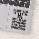 Search for awkward stickers Shy