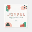 Search for red and white christmas napkins Abstract