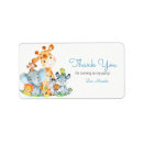 Search for monkey birthday return address labels Safari