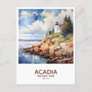 Search for maine lighthouse postcards Mount desert island