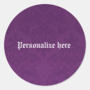 Search for purple damask stickers Party