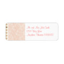 Search for lace return address labels Peach