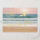 Search for sunset beach save the dates Pink