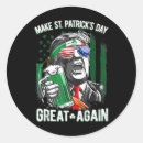 Search for irish leprechaun stickers St patricks