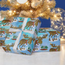 Search for christmas moose wrapping paper Tree