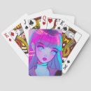 Search for anime girl playing cards Cute