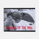 Search for beware of dog doormats Home