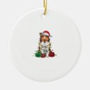 Search for rough collie christmas tree decorations Animal