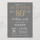 Search for grey birthday invitations Adult birthday party