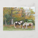 Search for gypsy wagon postcards Horse