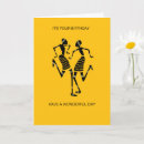 Search for dancing silhouette cards For her