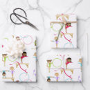 Search for gymnastic wrapping paper Girl