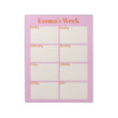 Search for weekly planner notepads Practical