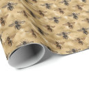 Search for honey bee wrapping paper Bumblebee