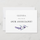 Search for officiant invitations Elegant