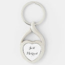 Search for bride heart key rings Married