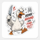 Search for cartoon goose stickers Funny