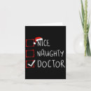 Search for santa and doctor christmas cards Merry xmas