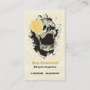 Search for elegant goth business cards Skull