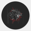 Search for jesus face stickers Church