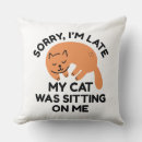 Search for cat sitting cushions Funny