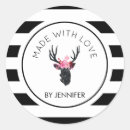 Search for white deer stickers Trendy