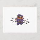 Search for ninjas postcards Japan