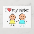 Search for cute sister postcards Sibling