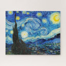 Search for famous paintings puzzles Starry night