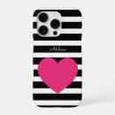 Search for striped heart iphone cases Black and white stripes
