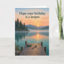 Search for lake birthday cards Fishing