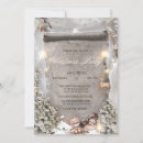 Search for pine christmas invitations Silver