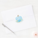 Search for watercolor pumpkin stickers Blue pumpkin baby shower