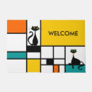 Search for mondrian art doormats Yellow
