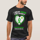 Search for gastroparesis tshirts Green