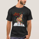 Search for christmas horse tshirts Santa